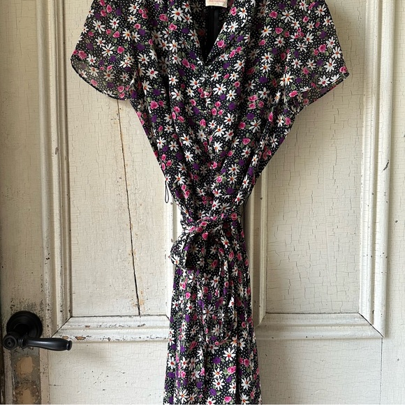 -VINTAGE FLORAL DRESS- - Picture 5 of 9